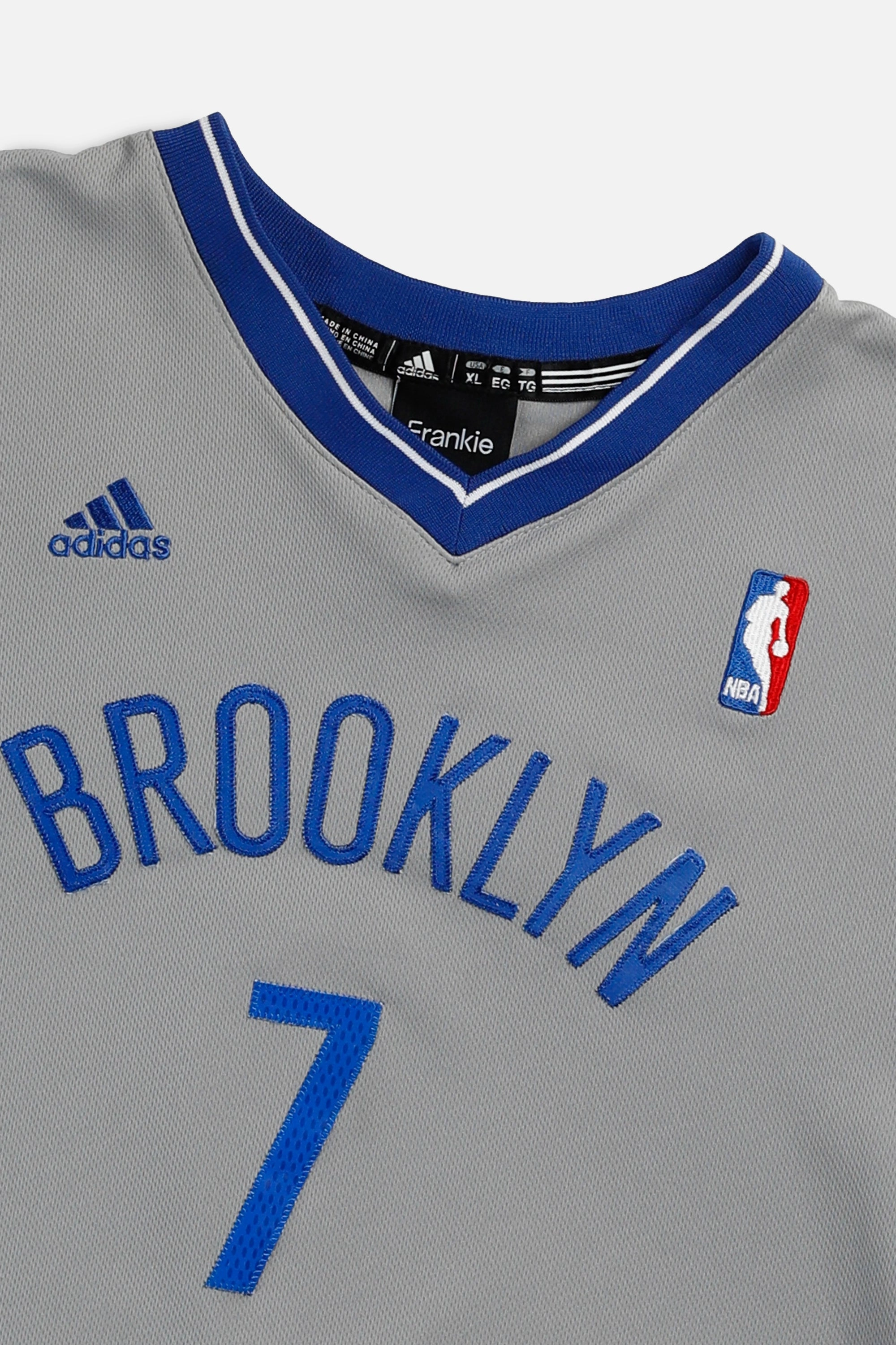 Rework Brooklyn Nets NBA Crop Jersey - S