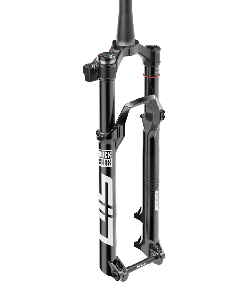RockShox SID Ultimate Flight Attendant Race Day Suspension Fork - 29", 120 mm, 15 x 110 mm, 44 mm Offset, Gloss Black, D1