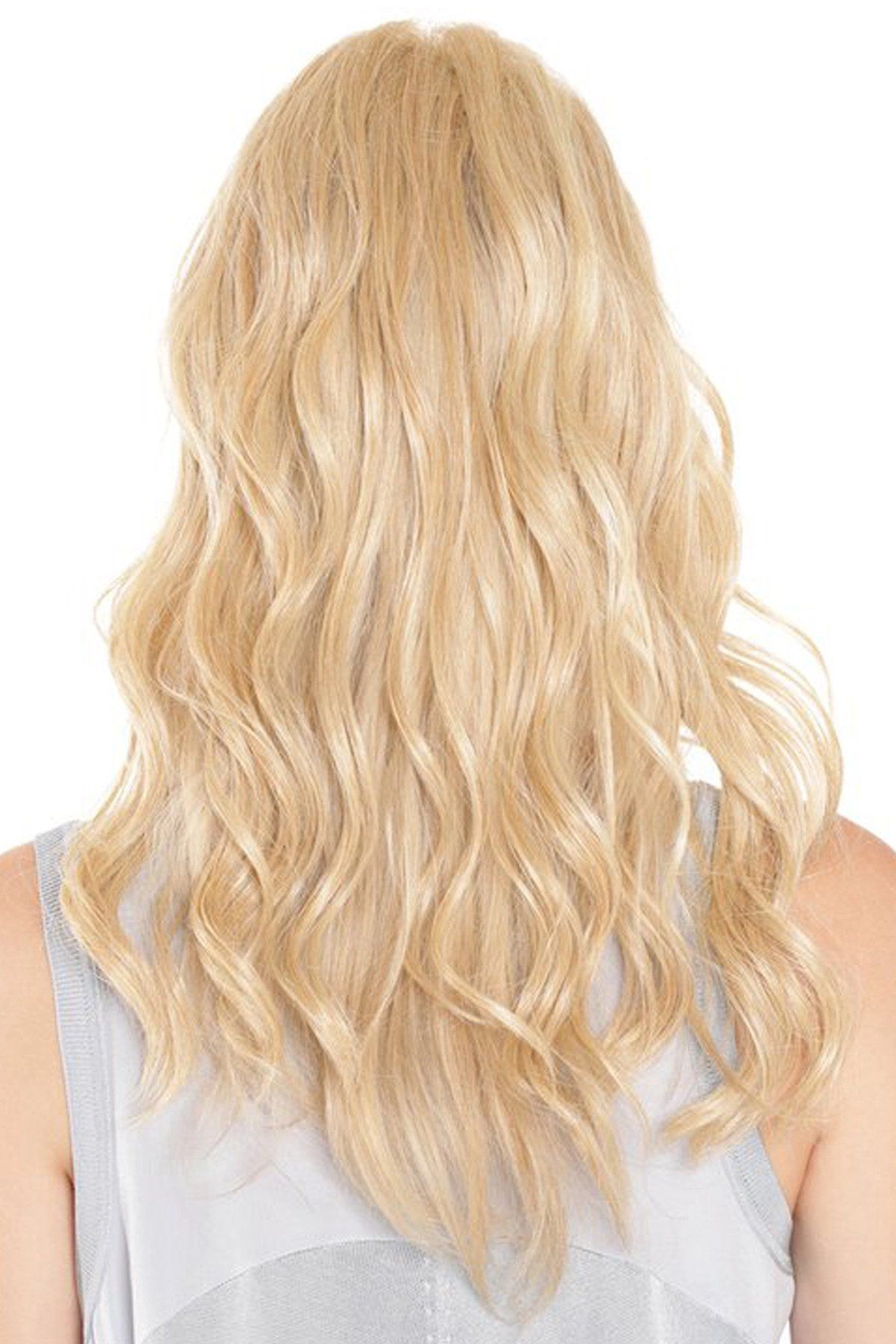 Sale - Belle Tress Toppers - Lace Front Mono Top Wave 18" (#7007) - Color: Roca Margarita Blonde