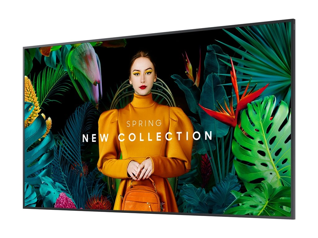 Samsung QB43C - 43 Diagonal Class QBC Series LED-backlit LCD display - Crystal UHD - digital signage - Tizen OS - 4K UHD (2160p)