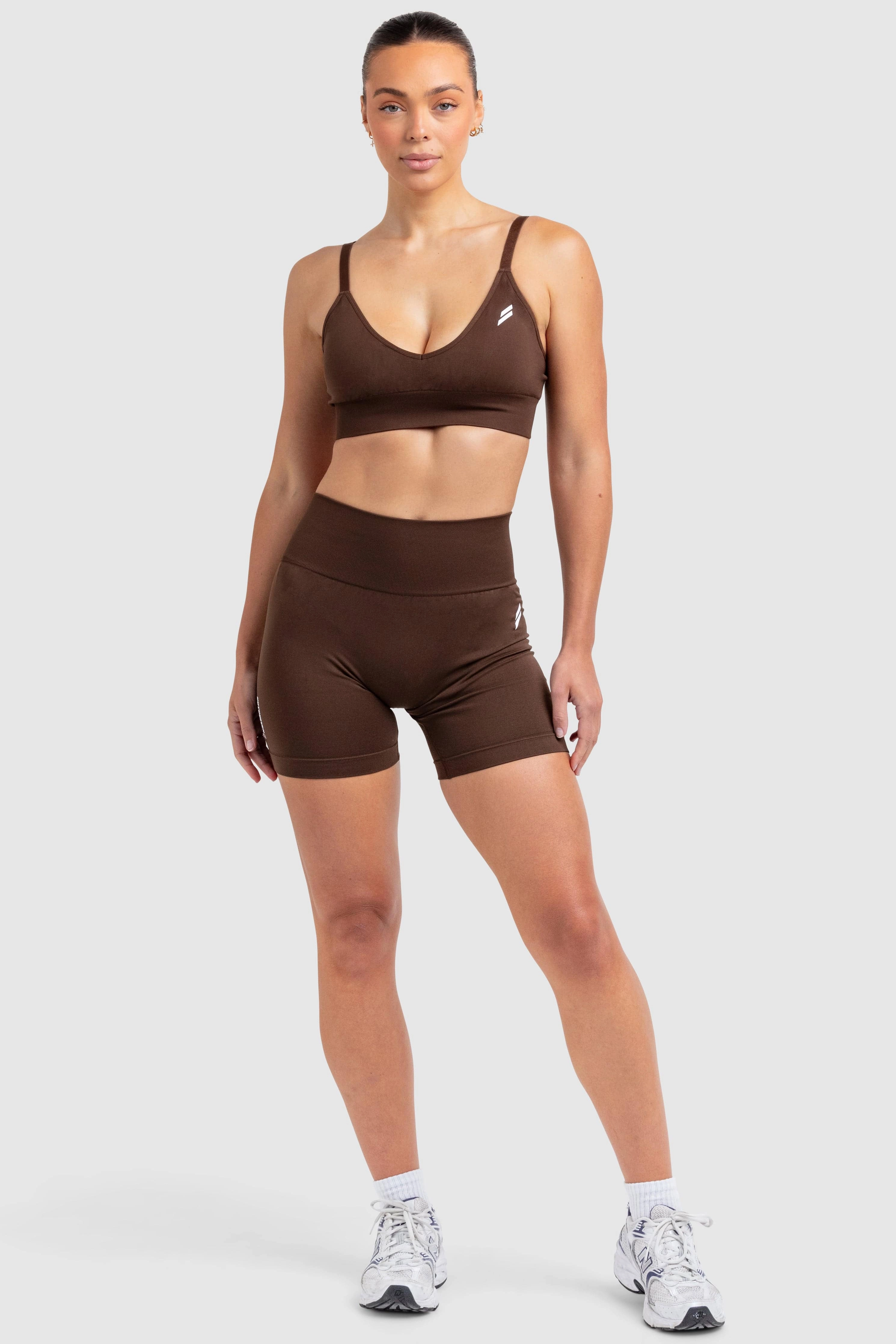 Scrunch 2 Seamless Shorts - Espresso