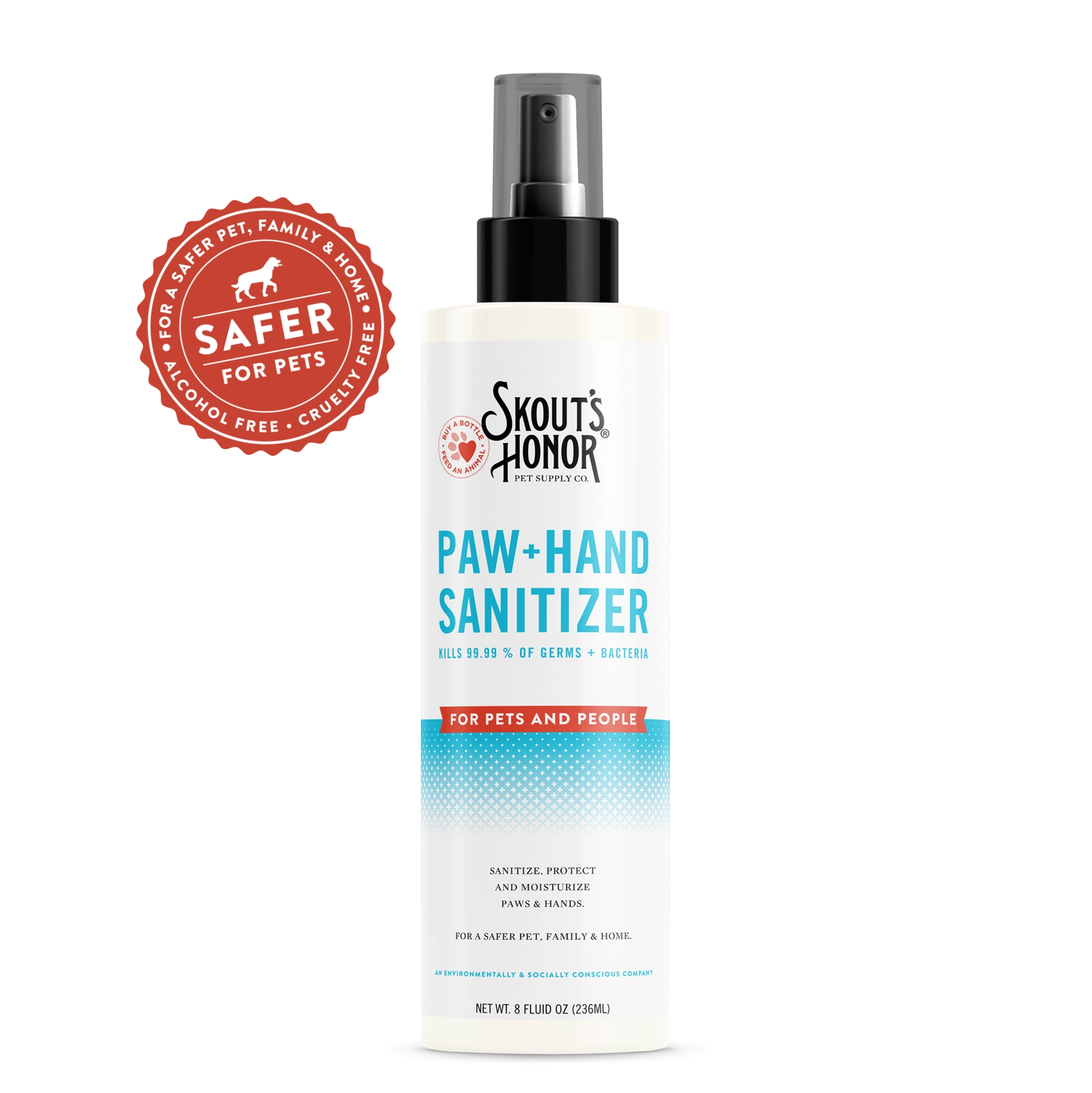 Skout's Honor Paw   Hand Sanitizer for Dogs