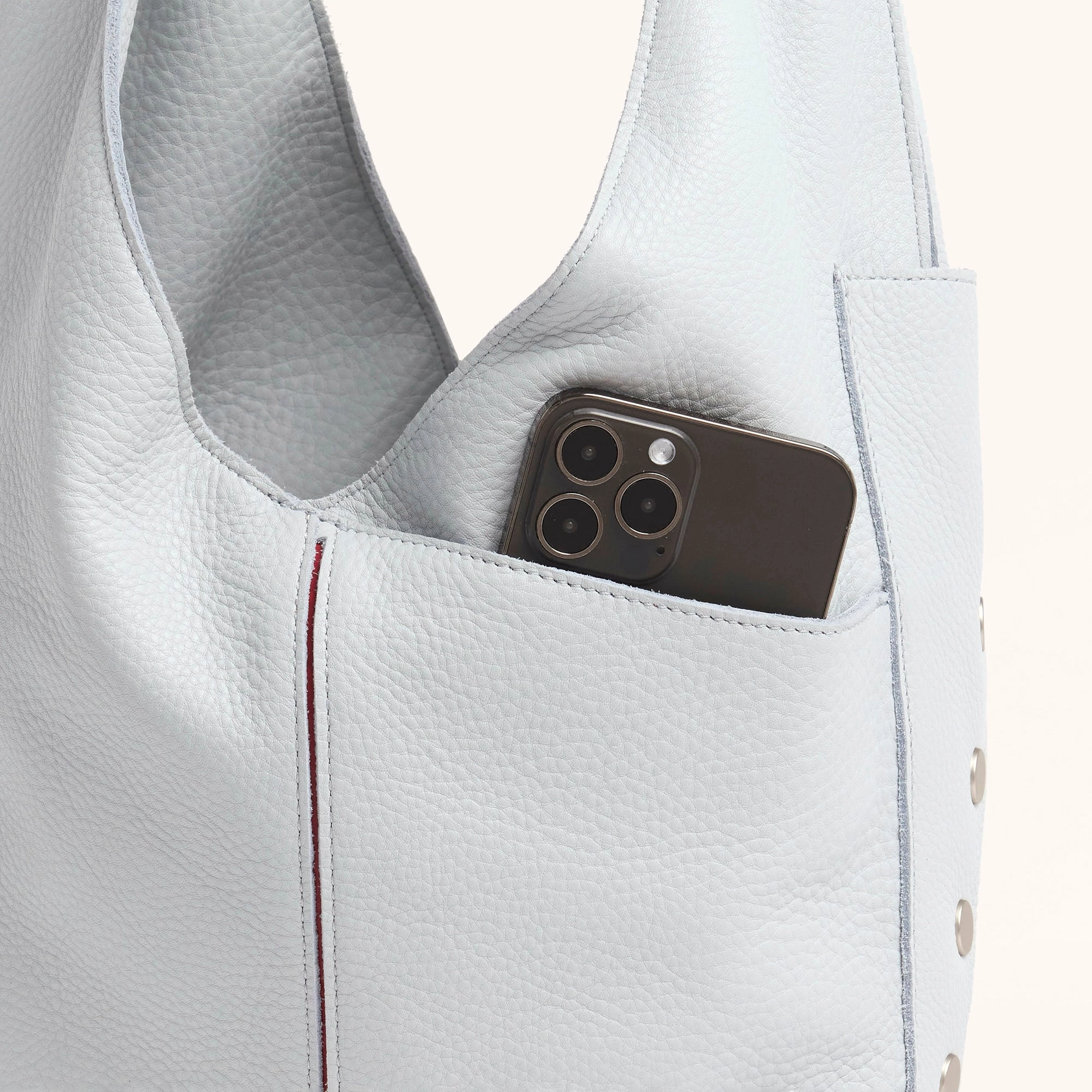 Tom Zip | Bluebird/Brushed Silver | Lrg