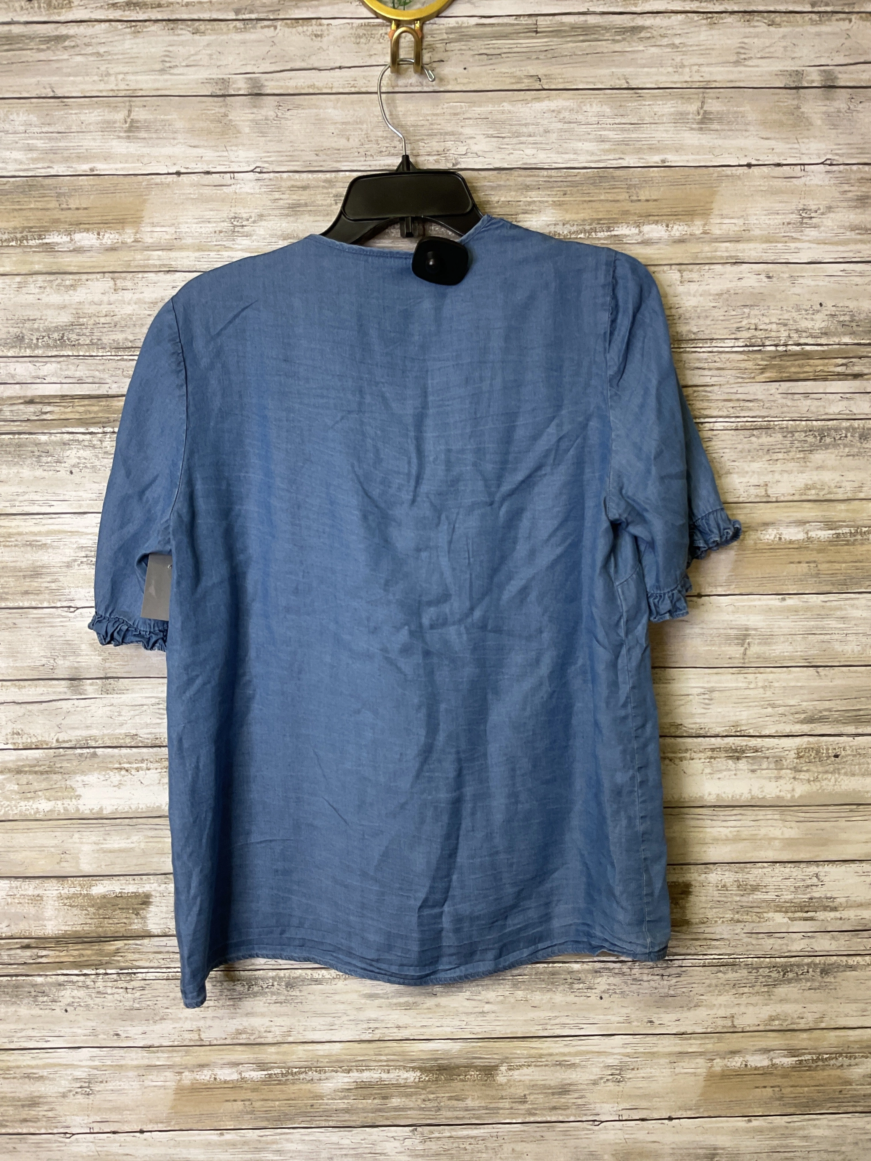 Top Ss By Sharagano In Blue, Size:M