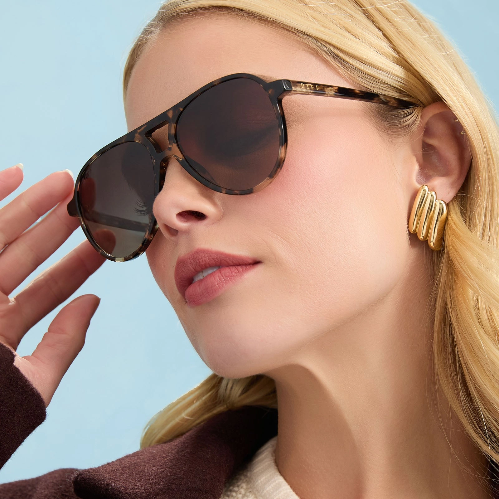 TOSCA II - ESPRESSO TORTOISE   BROWN GRADIENT   POLARIZED SUNGLASSES