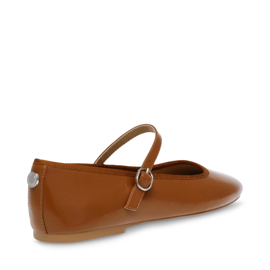 Vinetta Flat Shoe BROWN LEATHER