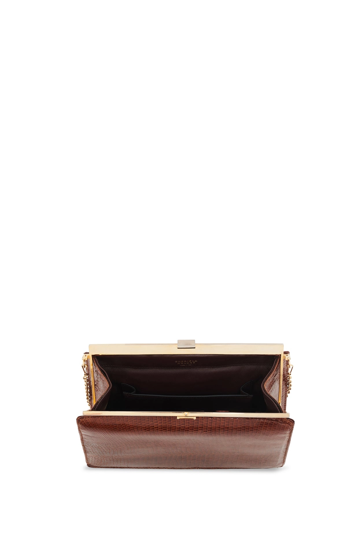 Vintage No.9 Bag in Cognac Snakeskin