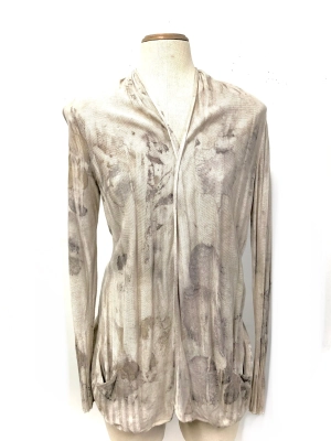 Viscose  ecodyed cardigan sweater